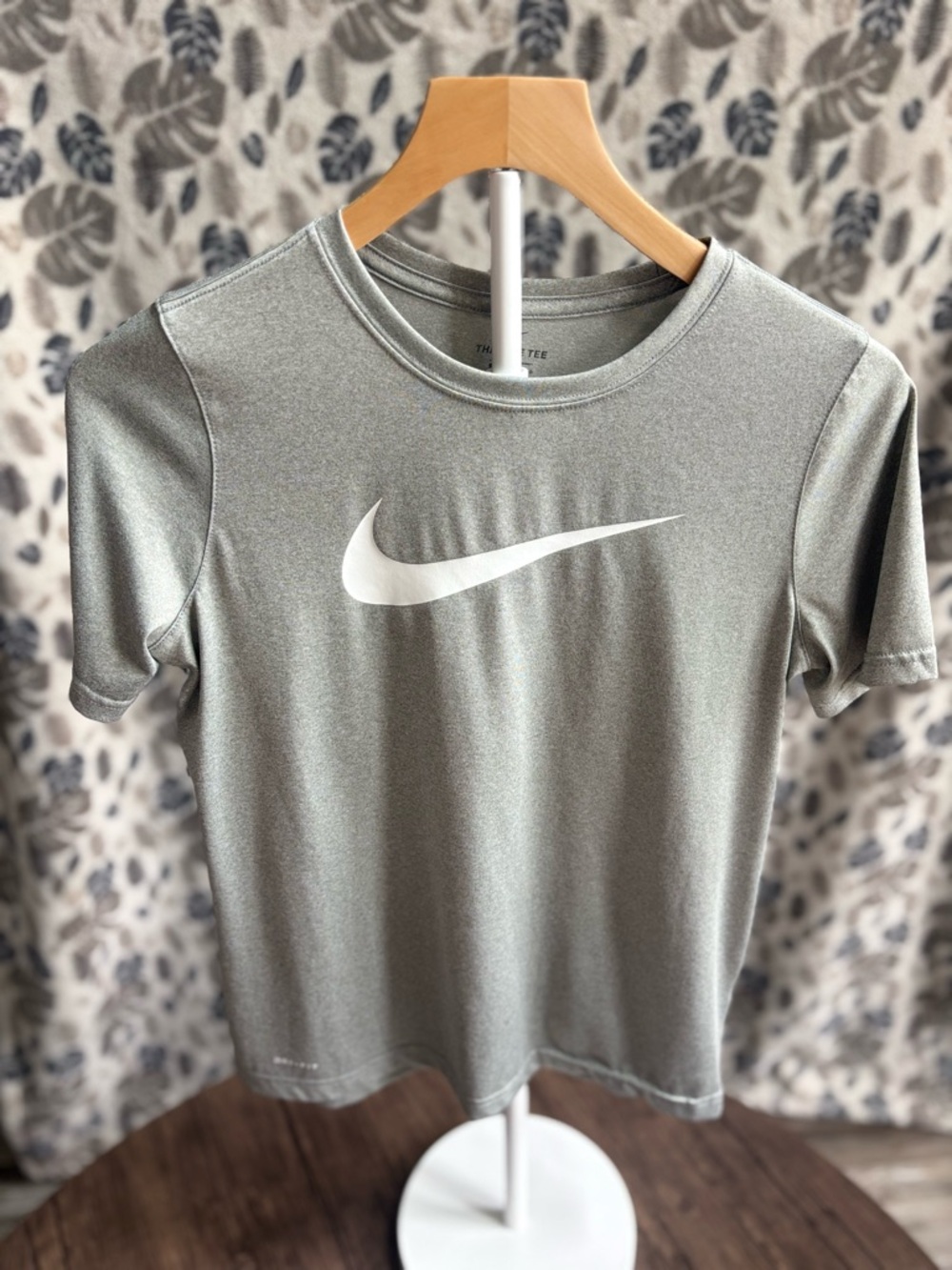 Nike Grey The Nike Tee Dri-FIT Crew Neck